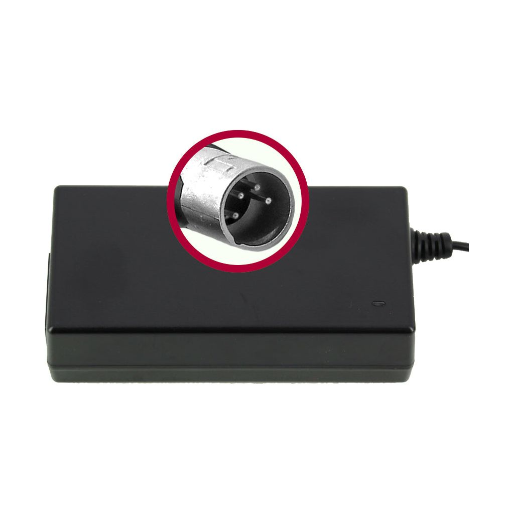BMZ Ladegerät BMZ Li-Ion 42V 2A Stecker XLR 4-polig (20650-3)