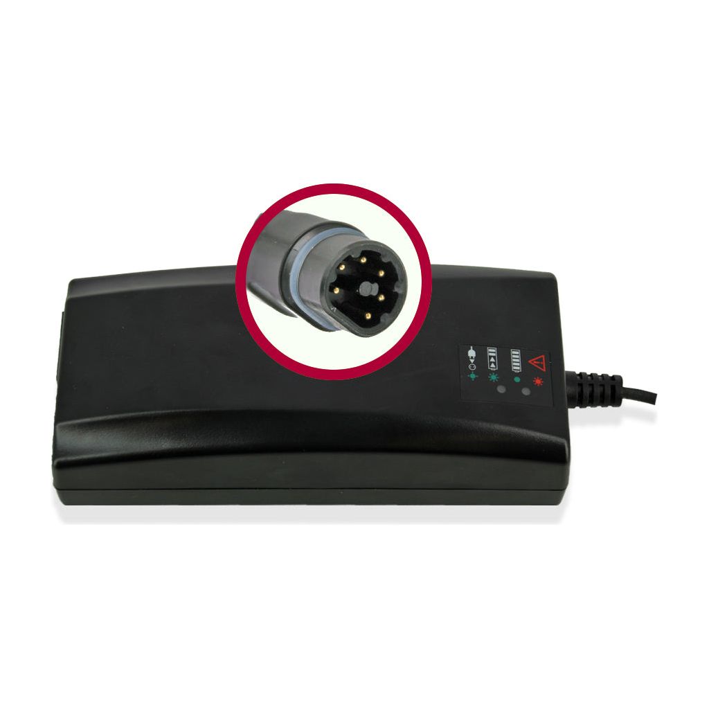 BMZ Ladegerät BMZ Li-Ion 42V 4A Stecker Hirschmann (24555-1)