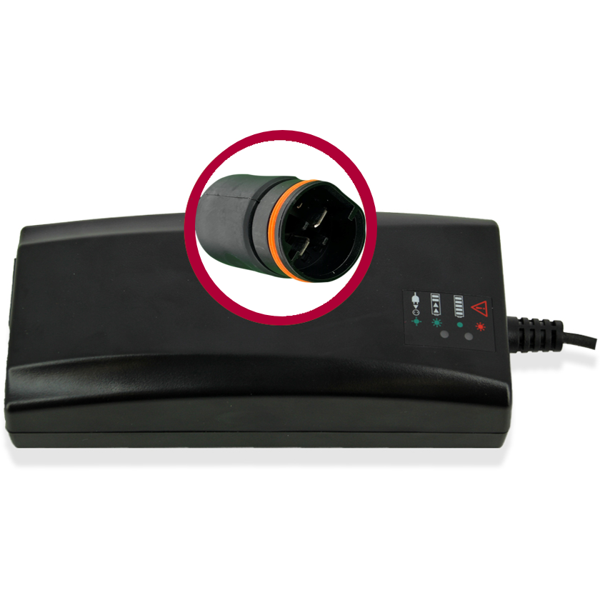 BMZ Ladegerät BMZ Li-Ion 42V 4,5A Stecker Hirschmann (606329)