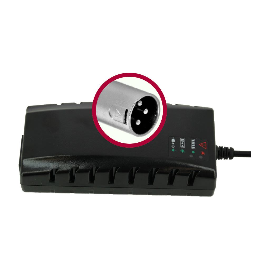 BMZ Ladegerät Derby Cycle Li-Ion 29,4V 4A Stecker XLR 3-polig (28945)