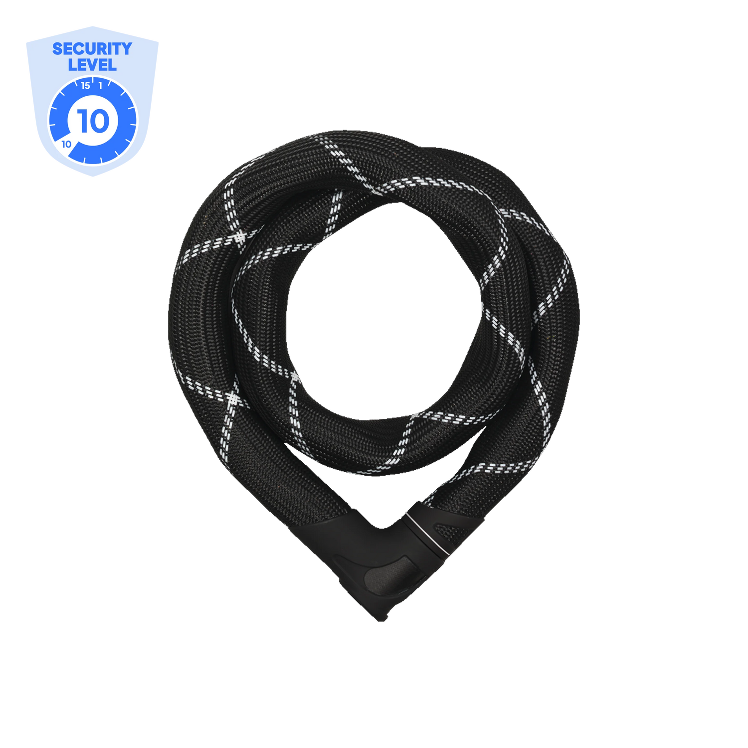 ABUS IVEN Kettenschloss 8210/140 Schwarz