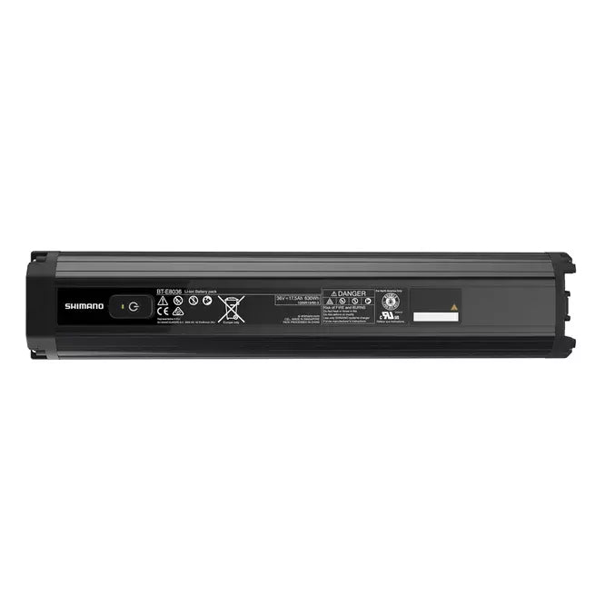 Shimano Batterie 36V / 630Wh InTube STEPS BT-E8036